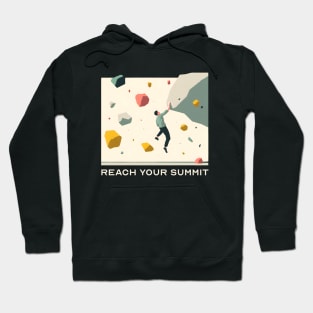 Reach your summit Hoodie